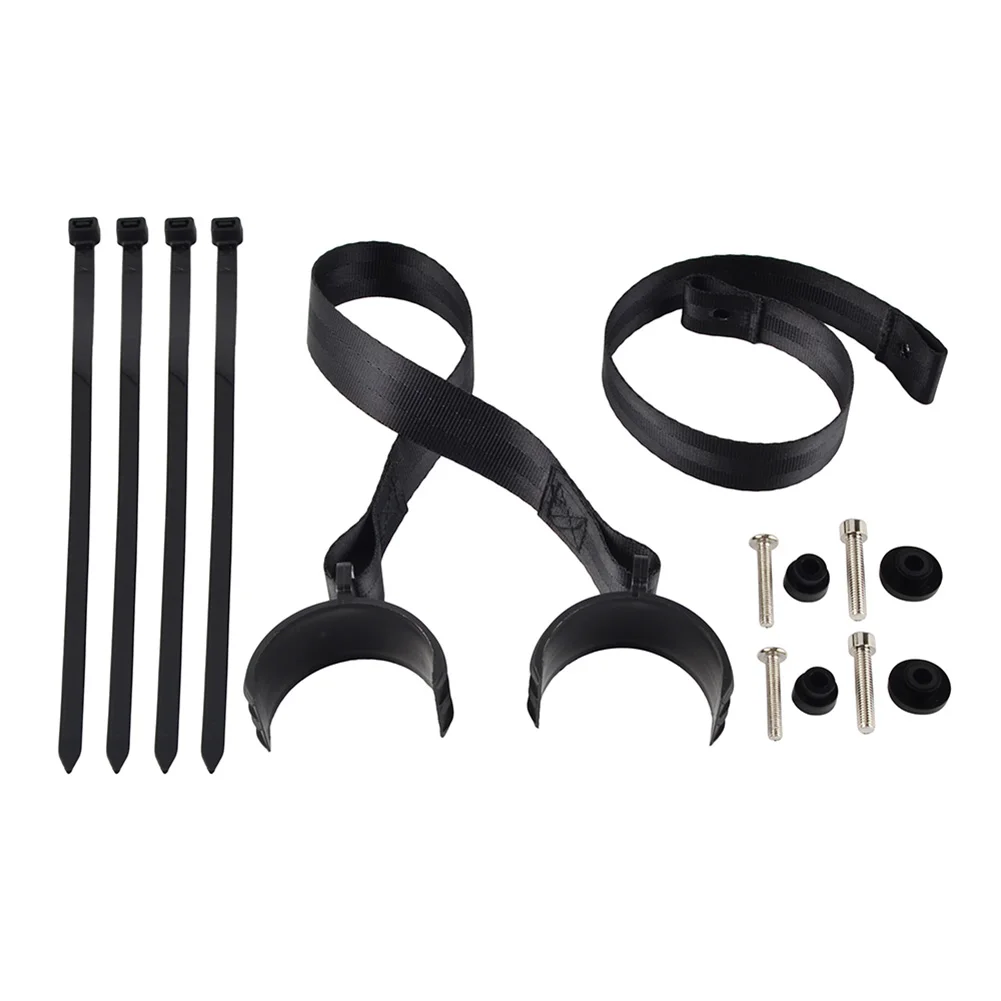 

Motorcycle Front Rear Protective Rescue Pulling Belts Ropes Holding Straps Kit Nylon Plastic Motorcycle Holding Strap