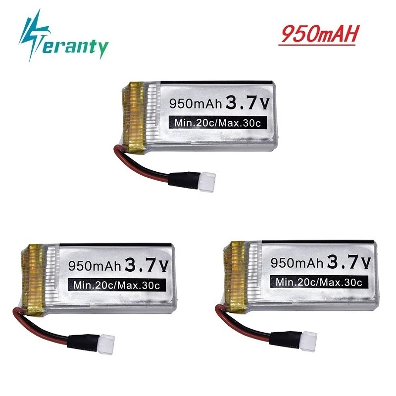 3 7 v 950mah аккумуляторная батарея для Syma X5 X5c X5c-1 X5s X5sw X5sc V931 H5c RC Drone запасные части Lipo