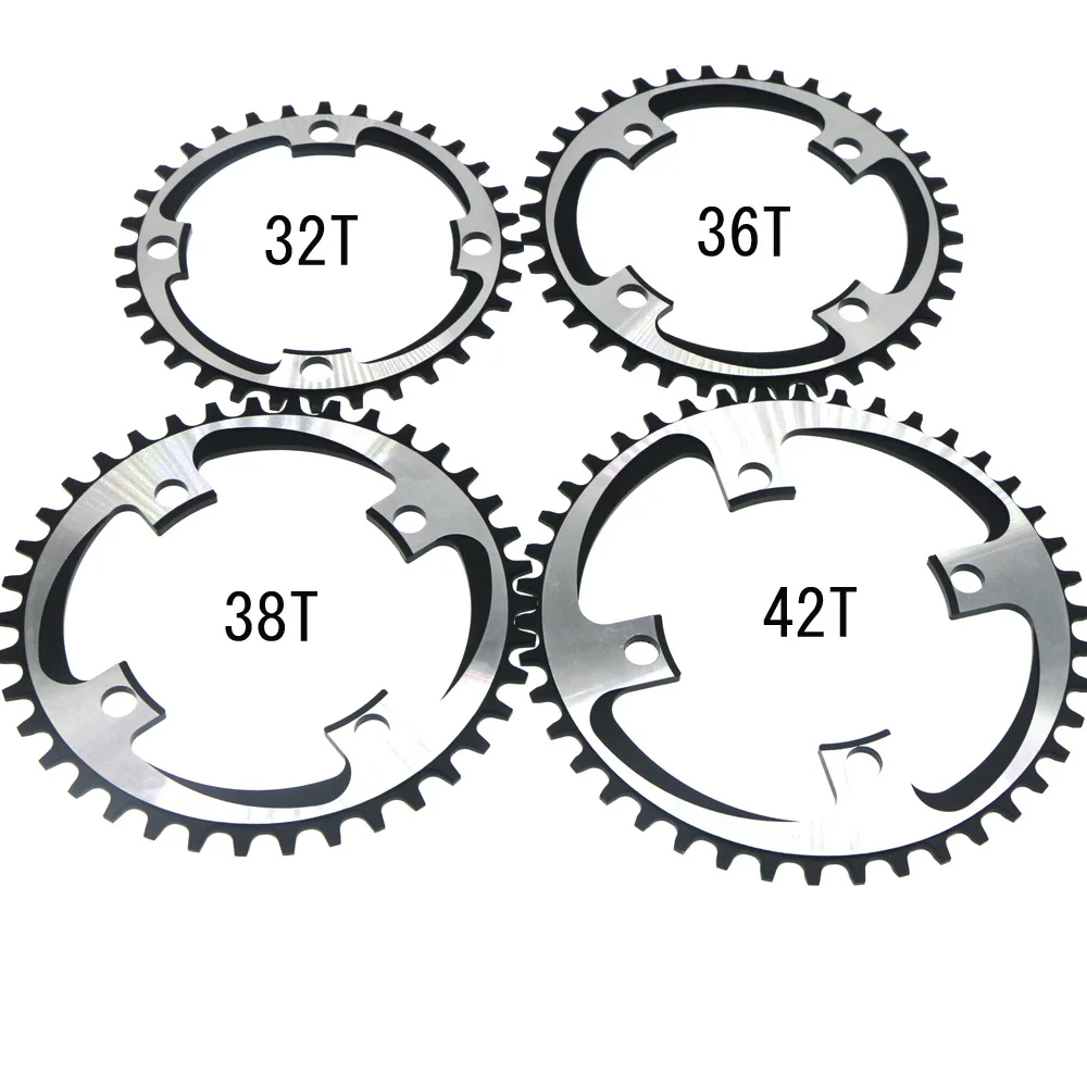 AL7075 104BCD MTB шатун для дорожного велосипеда 30T 32T 34T 36T 38T 40T 42T XT Звездочка узкая широкая велосипедная цепь круг шатунная пластина