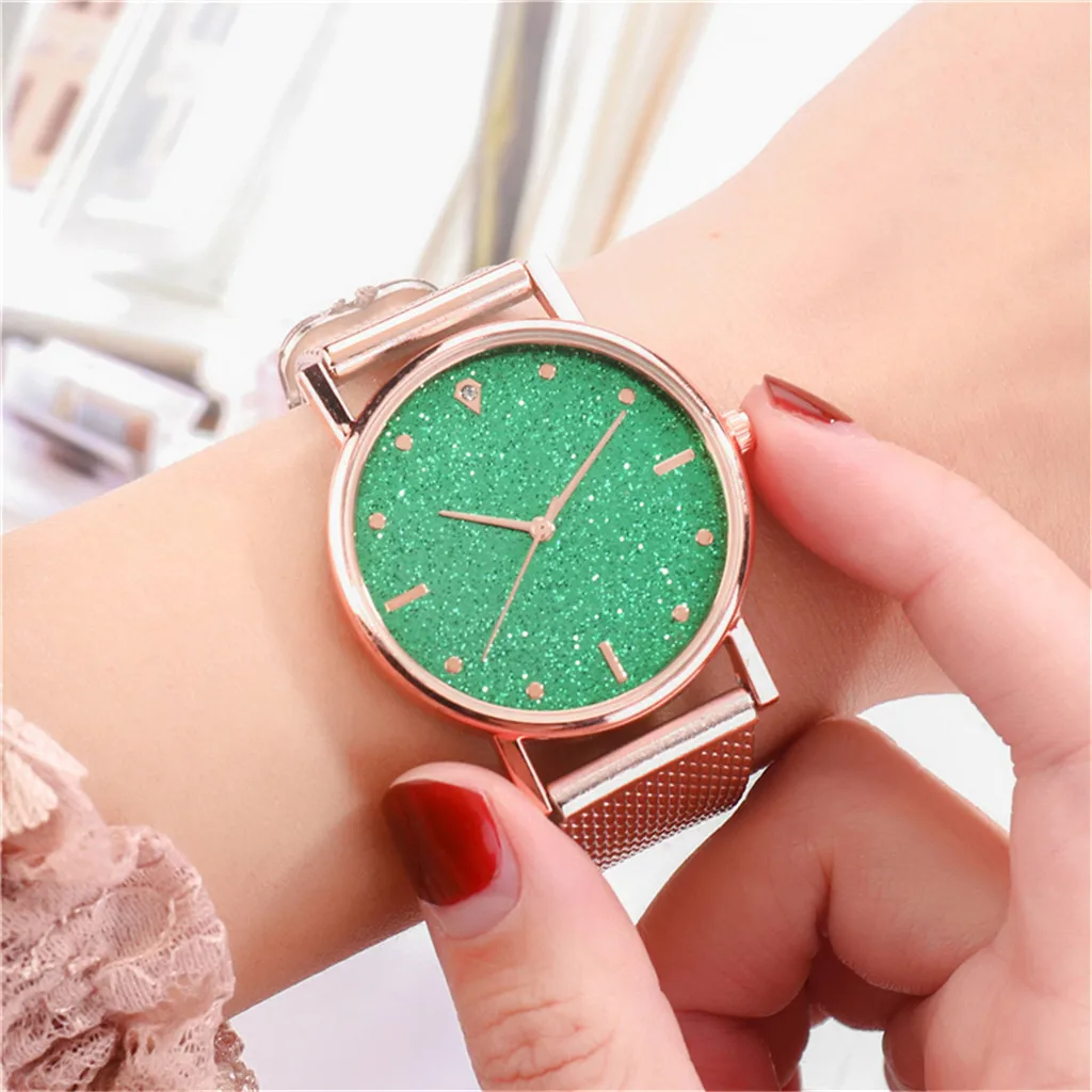 

Women Fashion Business Watch Watches Quartz Watch Stainless Steel Dial Casual Watch Female Gift Relogio Feminino