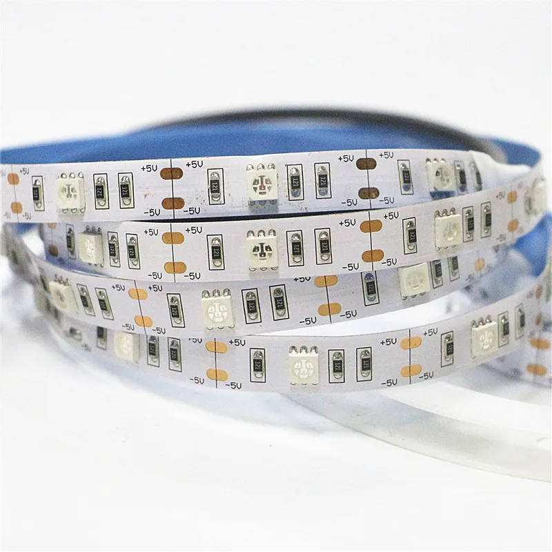 Светодиодная УФ лента с USB 5 В 5050 0 нм 1 SMD 30 светодиодов/м гибкая фиолетовая лампа