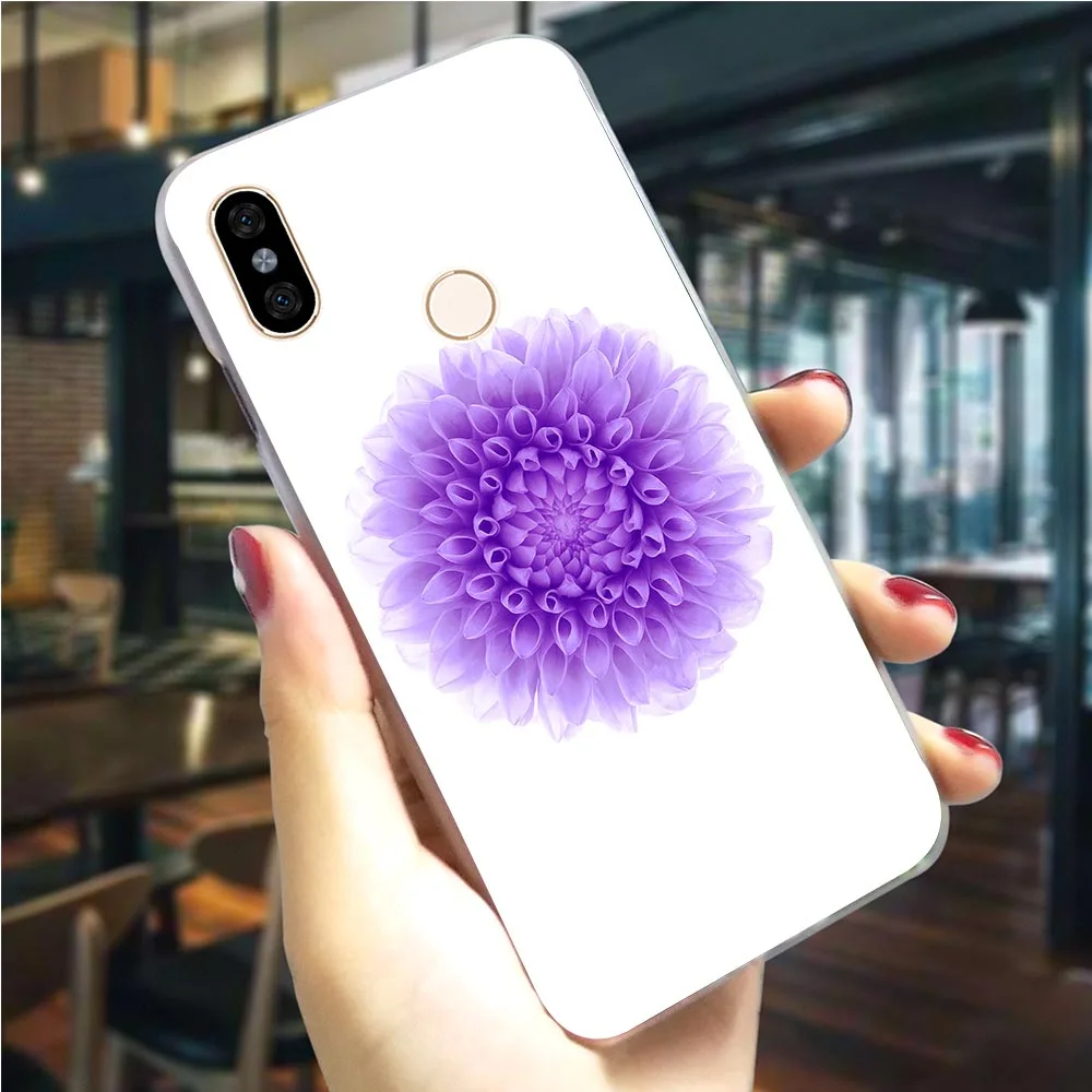 Простой Лавандовый цветочный чехол для телефона Redmi Note5 5Pro 4X 4A 5 6 7A Plus/5A 6A 6/K20 Pro GO Note