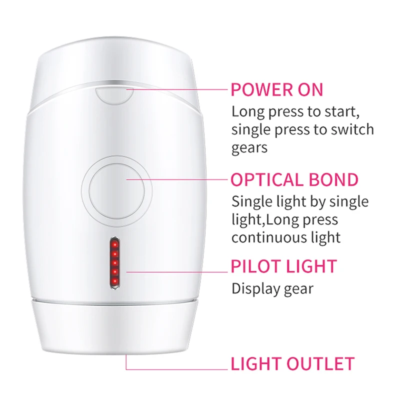 IPL Профессиональный Фотоэпилятор безболезненное удаление волос 800000 вспышек