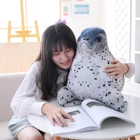 kuy 30cm 60cm plush seal toys stuffed blob seal pillow chubby sea lion pillow soft hug plush pillow animal plush toy kids gift