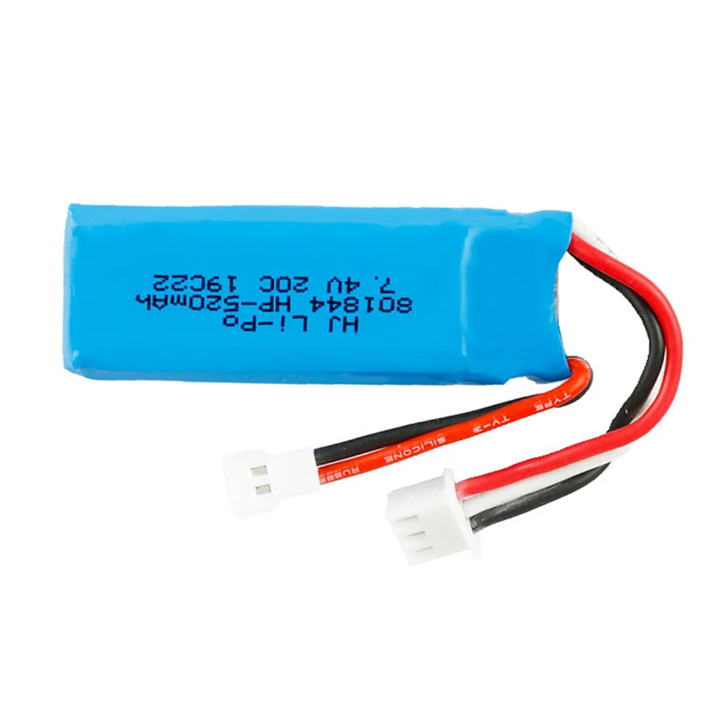 7 4 V 2S 520mAh 801844 Lipo аккумулятор для WLtoys K969 K989 K999 P929 P939 A202 A212 A222 A232 A242 A252 Аккумулятор