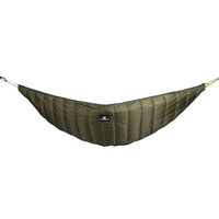 outdoor ultralight camping hammock thick hammock underquilt full length winter warm cover windproof warm hammock cotton cover