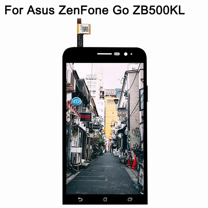 Новый ZB500KL CD сенсорный экран для ASUS Zenfone Go X00AD ЖК дисплей сенсор стекло дигитайзер