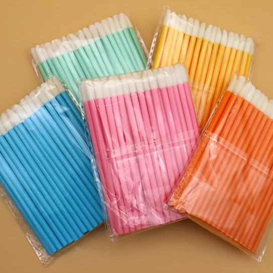 50 шт. одноразовые кисти для макияжа губ |