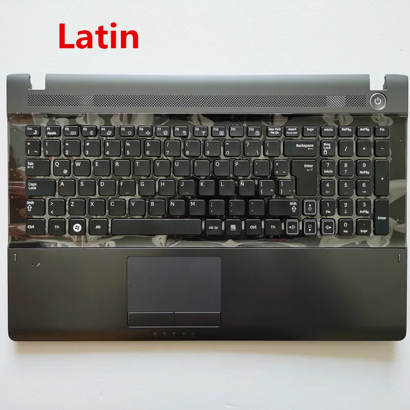 Новая клавиатура для ноутбука с сенсорной панелью и подставкой для ладоней для Samsung RV509 RV511 RV515 RV520 E3511.