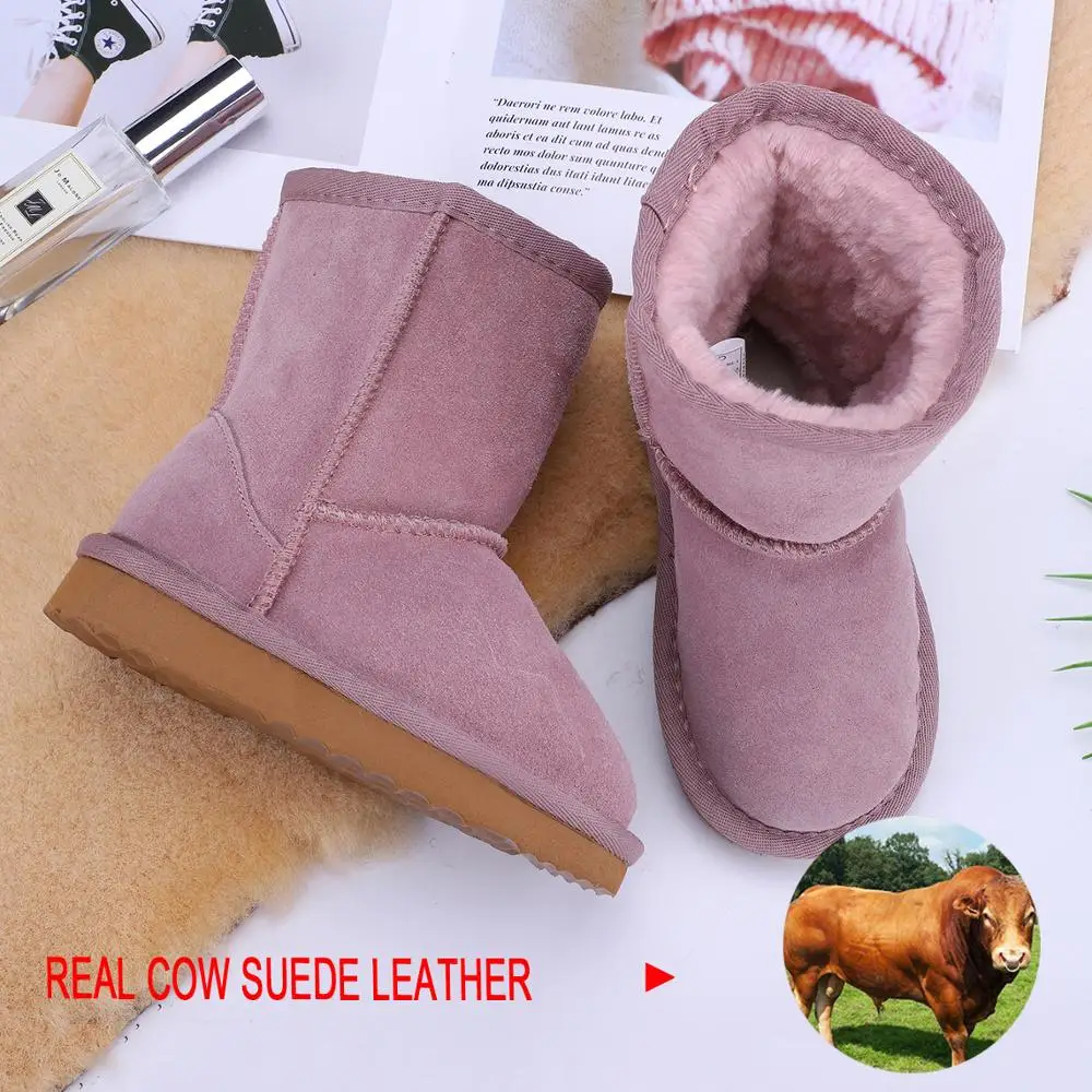 HABUCKN 2020 Модные Качественные короткие замшевые ботинки из натуральной кожи для