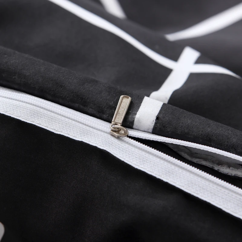 Liv Esthete модная черная сетка мягкое постельное белье Декор пододеяльник наволочка