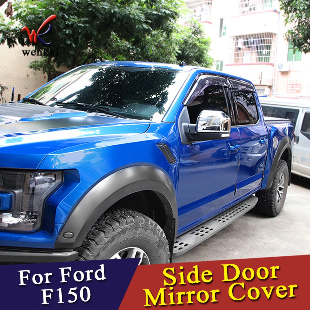 ABS Chrome Side Door Mirror Cover For Ford F150 2015-2019 Rearview Auto Accessories | Автомобили и мотоциклы