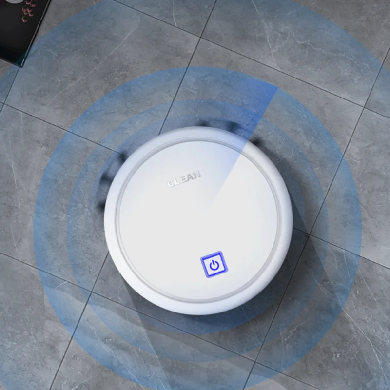 

Intelligent Vacuum Cleaner Sweeper a Key to Start USB Rechargeable Household Automatic and Clean Smart Vacuum Cleaner