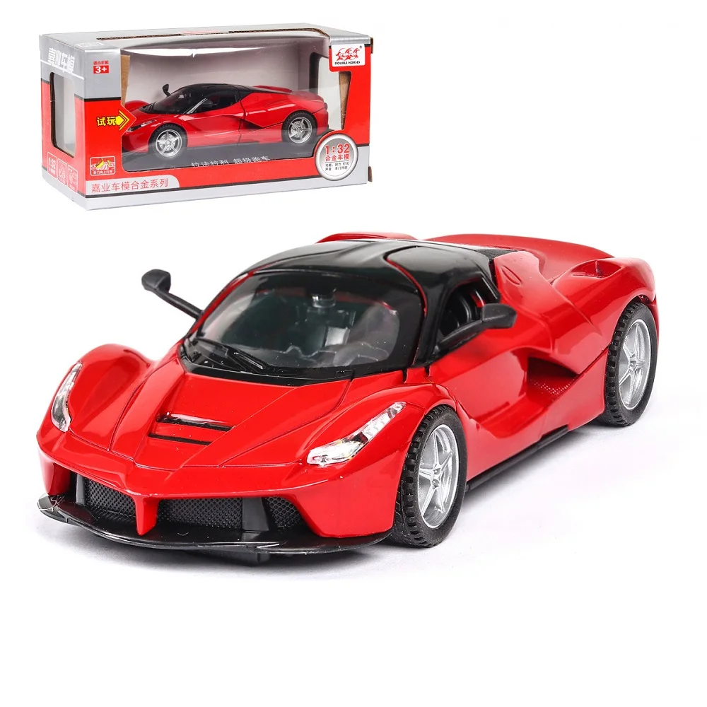 

1/32 Die Cast Model Simulation Alloy Luxury Sport Car #VB32163 Good Quality Openable Doors W/Lights And Sound