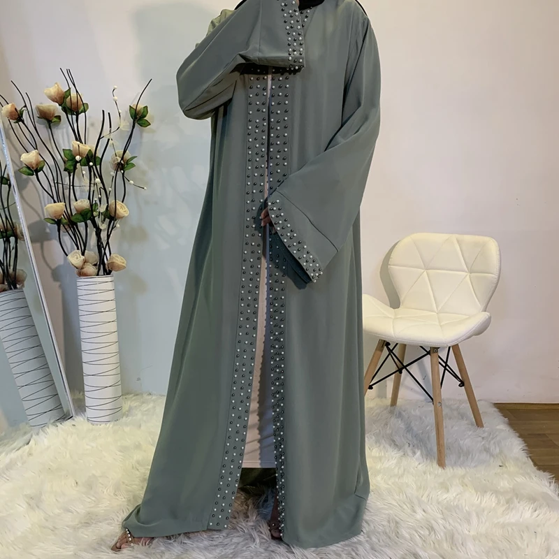 Eid Abaya Дубай Турция женское кимоно для мусульманской женщины длинное