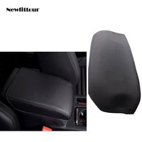 leather car armrest pad interior car seat storage box pad cushion cover protective pad for vw passat b8 2016 2017 2018