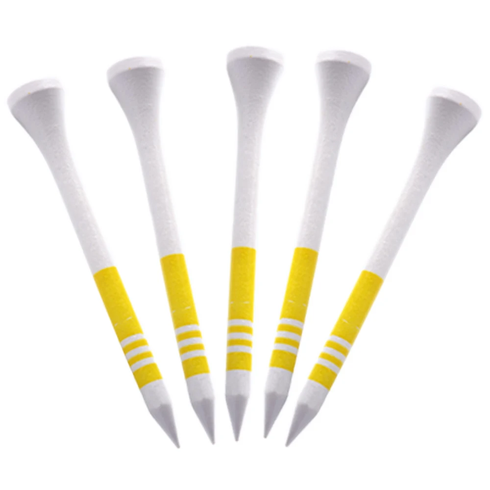 100 шт./упак. гольф деревянный футболки Профессиональный Ти для гольфа 69 мм