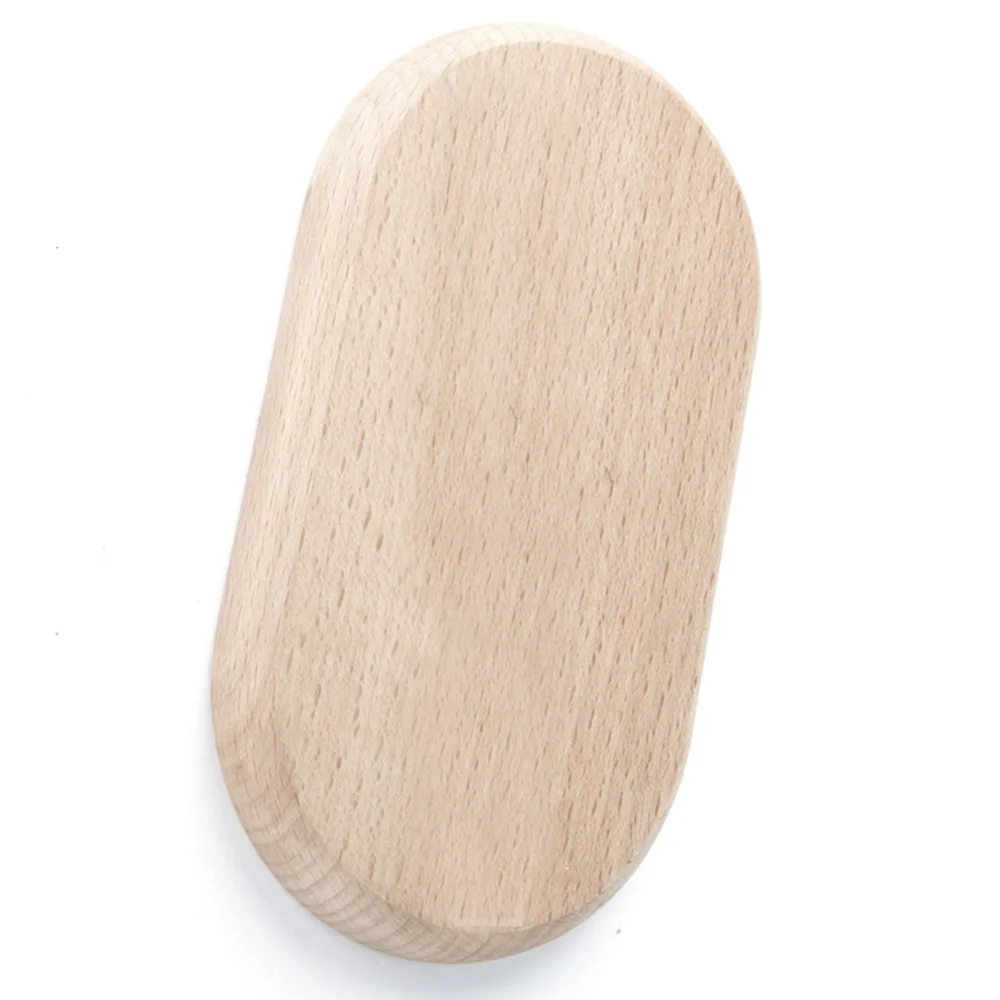 Деревянный сервировочный поднос Овальный квадратный ретро столик декоративный