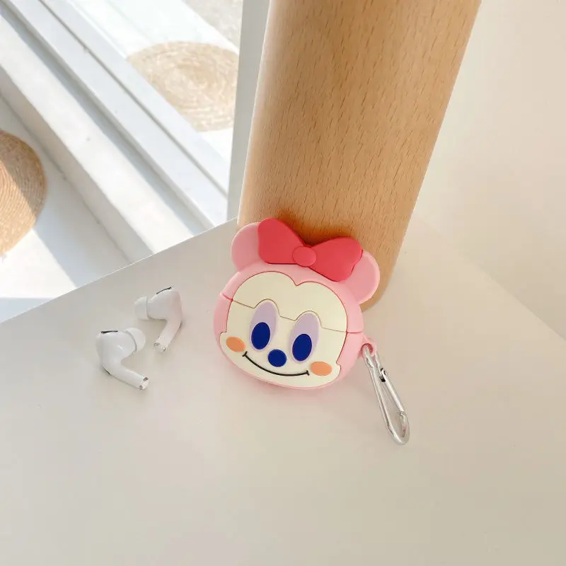 Disney Cute Mickey Minnie AirPods1/2 Generation Protective Case iPhone Pro 3 Wireless Bluetooth Headset Lovers Soft | Игрушки и хобби
