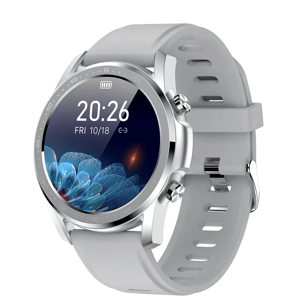 

2021 New Healthy Watch Men Waterproof Smart Watch Women's Bluetooth Dial Call Watch Sports Heart Rate Monitor Round Smartwatches