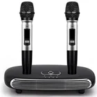 K8 оптический Bluetooth-совместимый беспроводной двойной микрофон ARC домашняя система эхо пение караоке-машина K-Song плеер на расстоянии 30 м