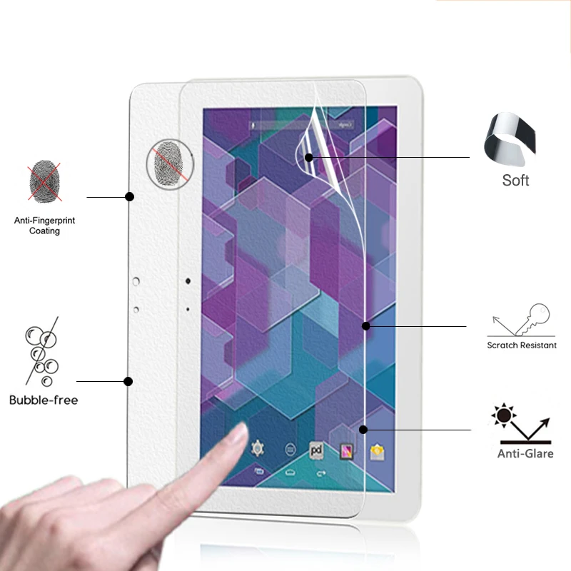 Антибликовая Защитная пленка для экрана премиум-класса матовая BQ EDISON 3 10 1 дюйма