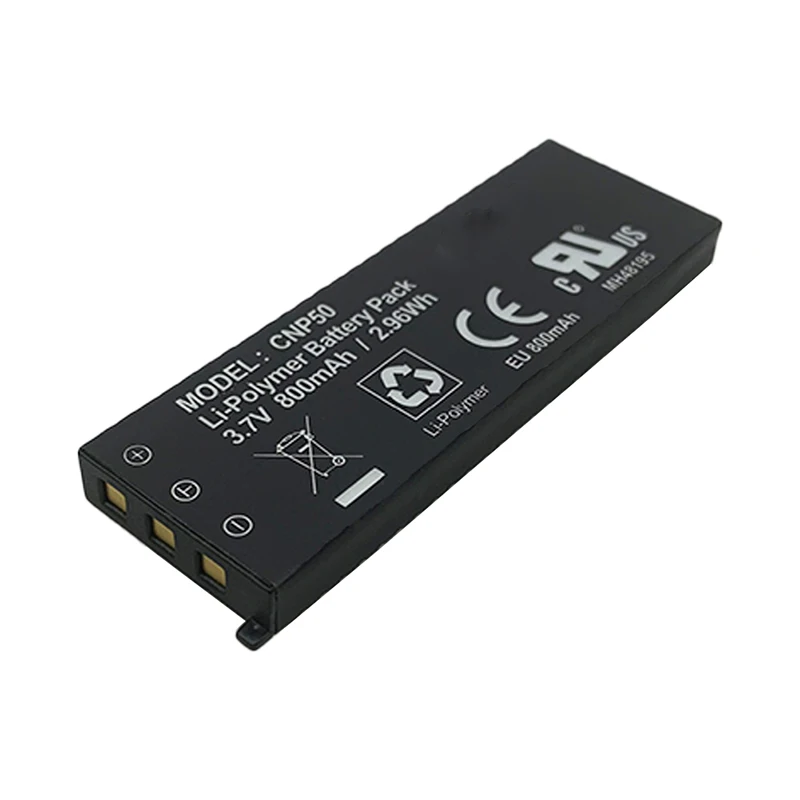 CNP50 for Casio Exilim EX-V7 EX-V7R EX-V8 EX-V8SR Cameras Battery NP-50 3.7V 800mAh Li-Ion Rechargeable APACK | Электроника