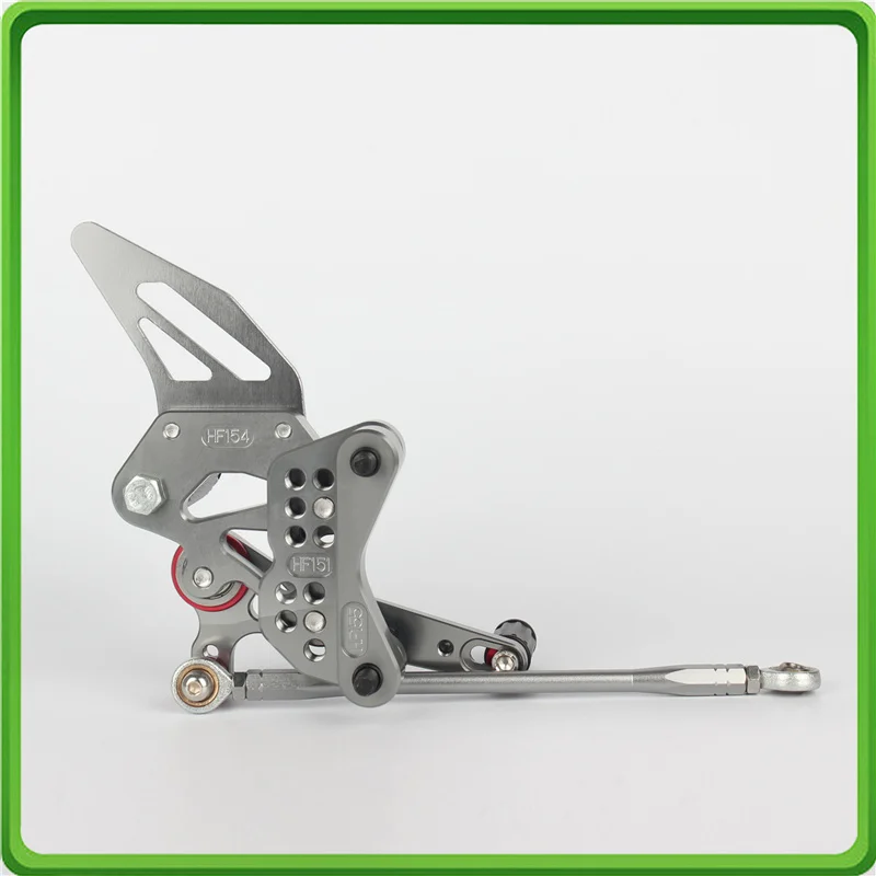 

CNC Adjustable Rearsets Rear set Foot Rest Pegs Pedal For DUCATI 1098 1098S 1098R 1198 1198R 1198S 2007 2008 2009 2010 2011 Gray
