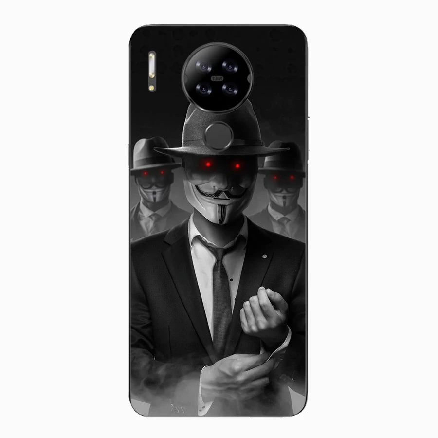 Чехол Animal Colorful для Blackview A80 6.21" - силиконовые мягкие чехлы для телефона A80, чехол для A60 6.1".