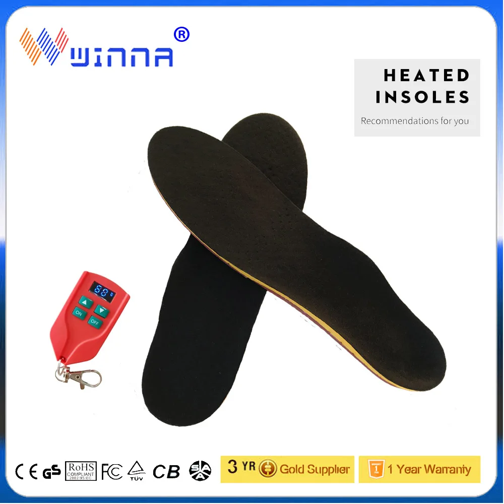 2000 мА/ч Подогрев стельки для мужчин и женщин с точки зрения зимних видов спорта на
