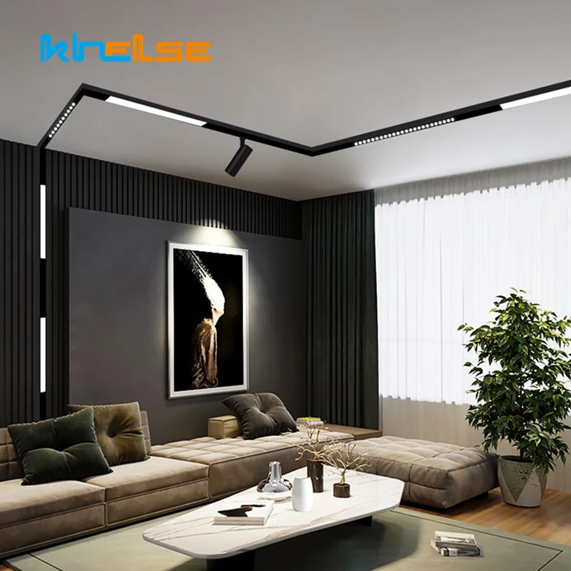 Креативная Поверхностная настенная магнитная лампа линейный светильник 0 5 м 1