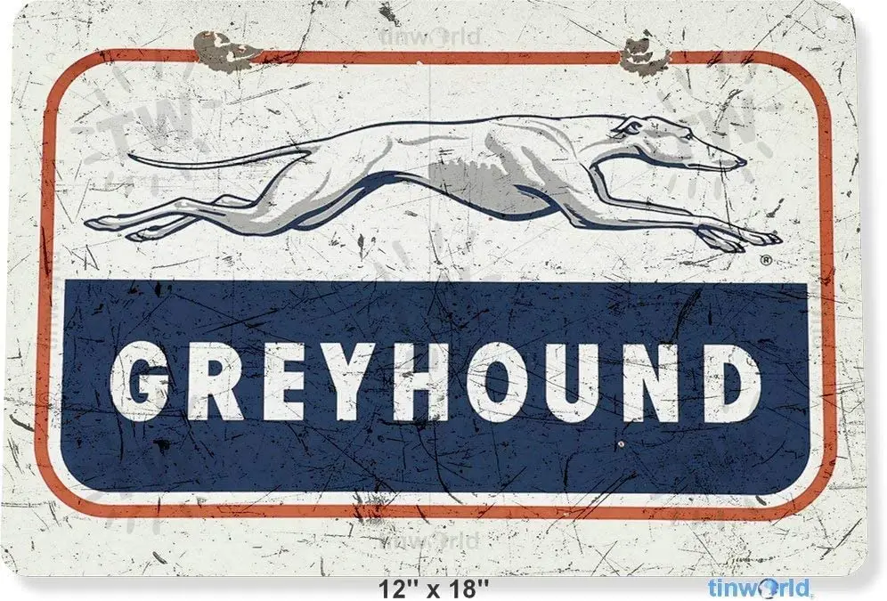 

Постер Greyhound из металла Оловянная табличка в стиле ретро, для украшения стен