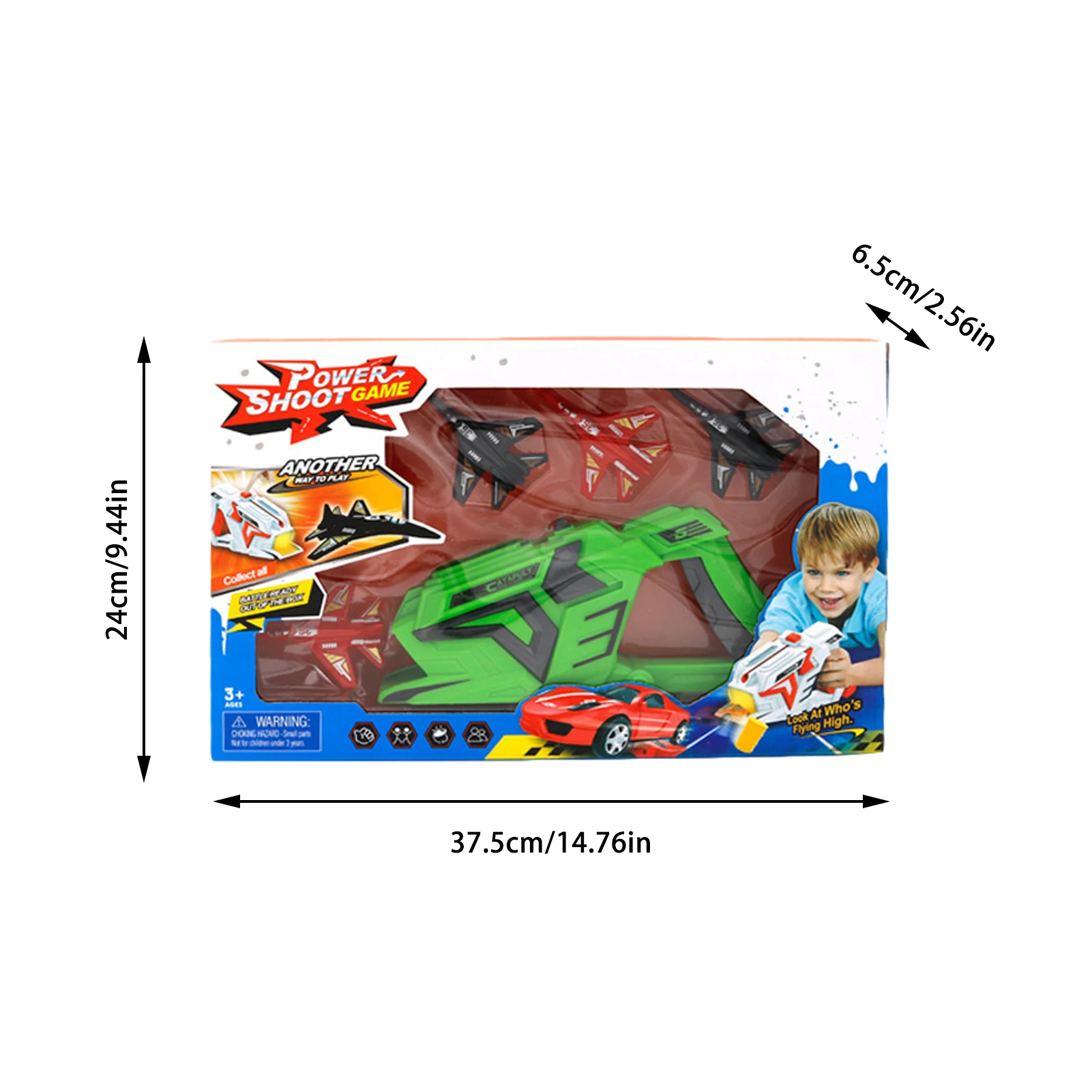 

Foam Catapult Airplane Toy Fun Outdoor Gun Toy For Children Hand Throwing Launcher Glider Model Bubble Catapult Plane Game Toy