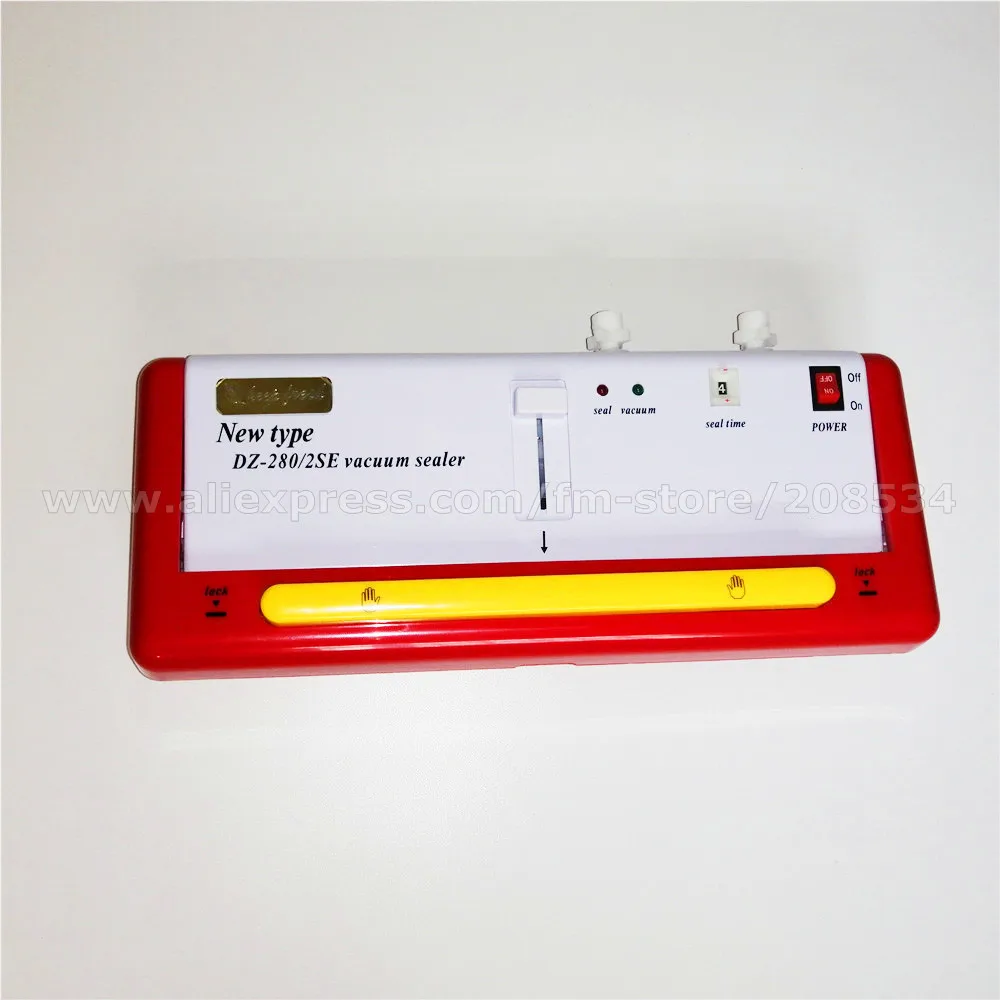 220В/110В бытовой коммерческий Вакуумный упаковщик машина для упаковки продуктов