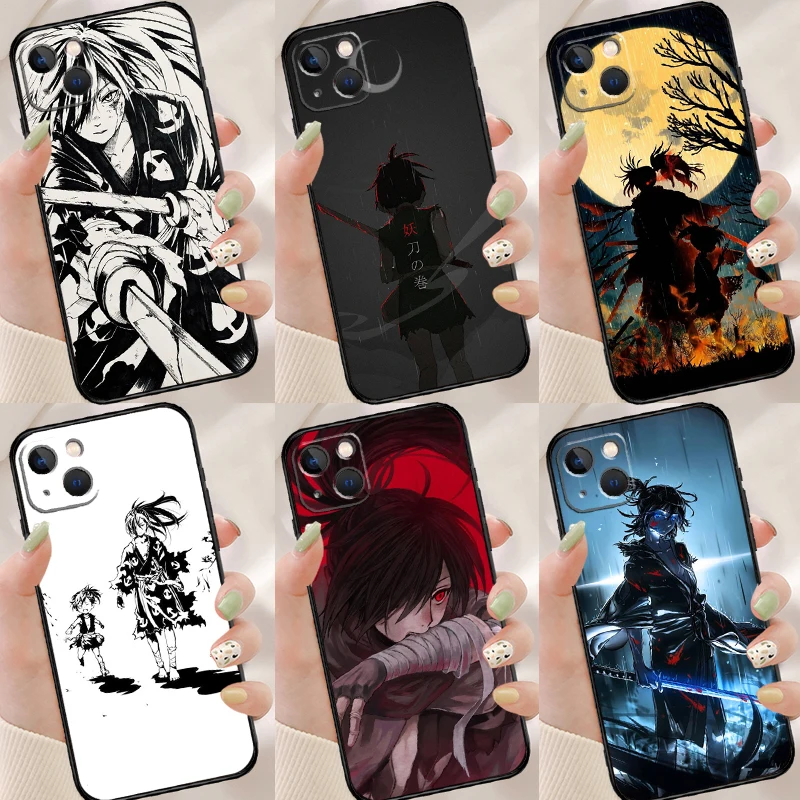 Мягкий противоударный чехол Dororo Hyakkimaru для iPhone 11 14 12 Pro X XS XR 7 8 Plus SE 2020 13 Pro Max