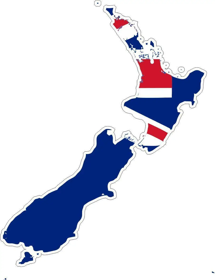 

Sticker Car Moto Map Flag Vinyl Outside Wall Decal Macbbook New Zealand