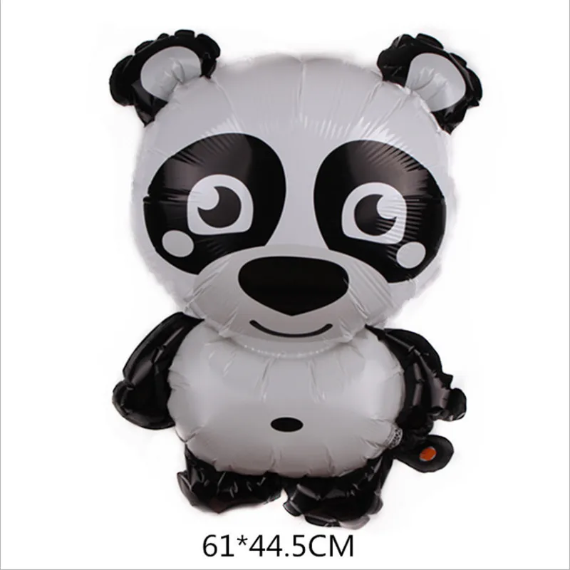 Воздушный шар в виде морского льва лисы пингвина панды Мультяшные животные