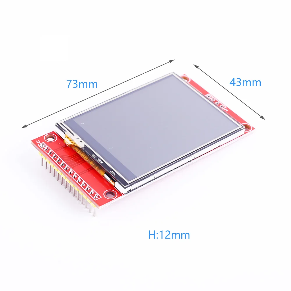 Модуль сенсорного ЖК-дисплея 2 4 дюйма SPI 320x240 RGB TFT драйвер ILI9341 320*240 3 В/5 В IPS LCD с