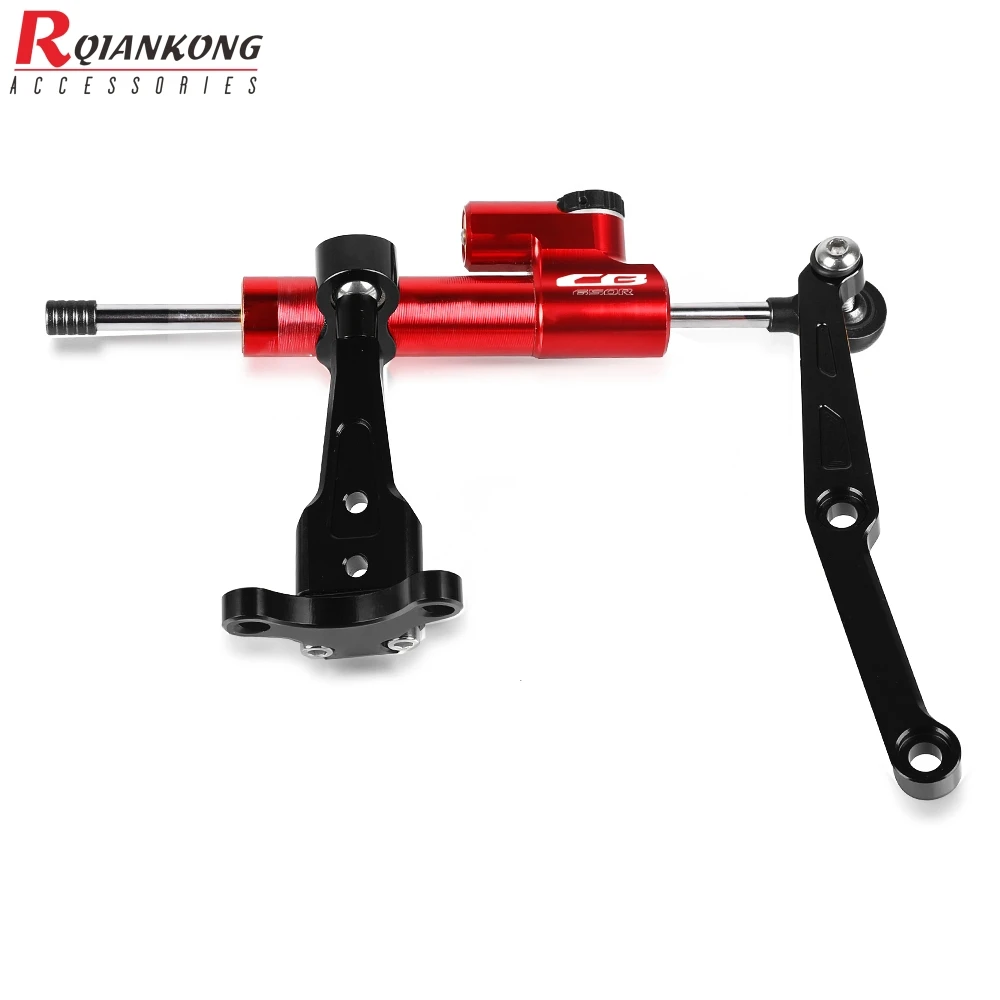 Motocycles Steering Damper Mounting Bracket Kit Stabilizer CB 650 R Reversed Safety Control FOR Honda CB650R 2018 2019 2020 2021 |