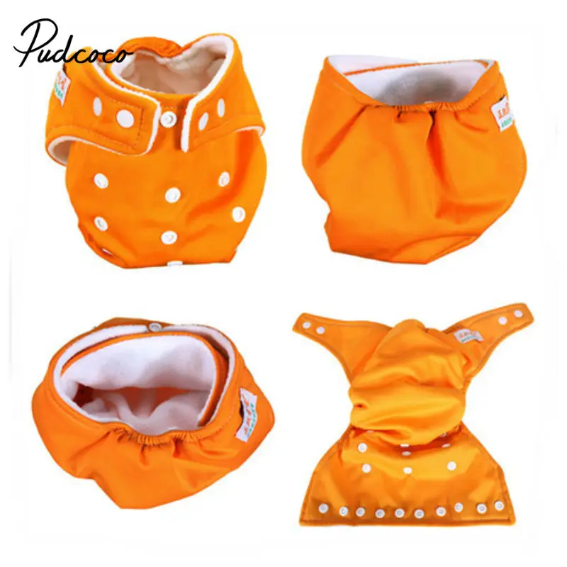 Регулируемые Многоразовые детские подгузники тканевые для мальчиков и девочек