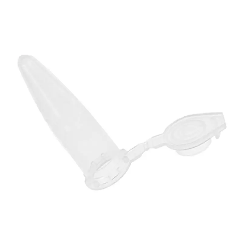 

1000 Pcs Laboratory Clear White Mark Printed Plastic Centrifuge Tube 0.5ml