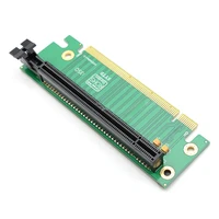 new 1pc pci e riser card pci express 16x 90 degree adapter graphics cards for 2u computer chassis accessories