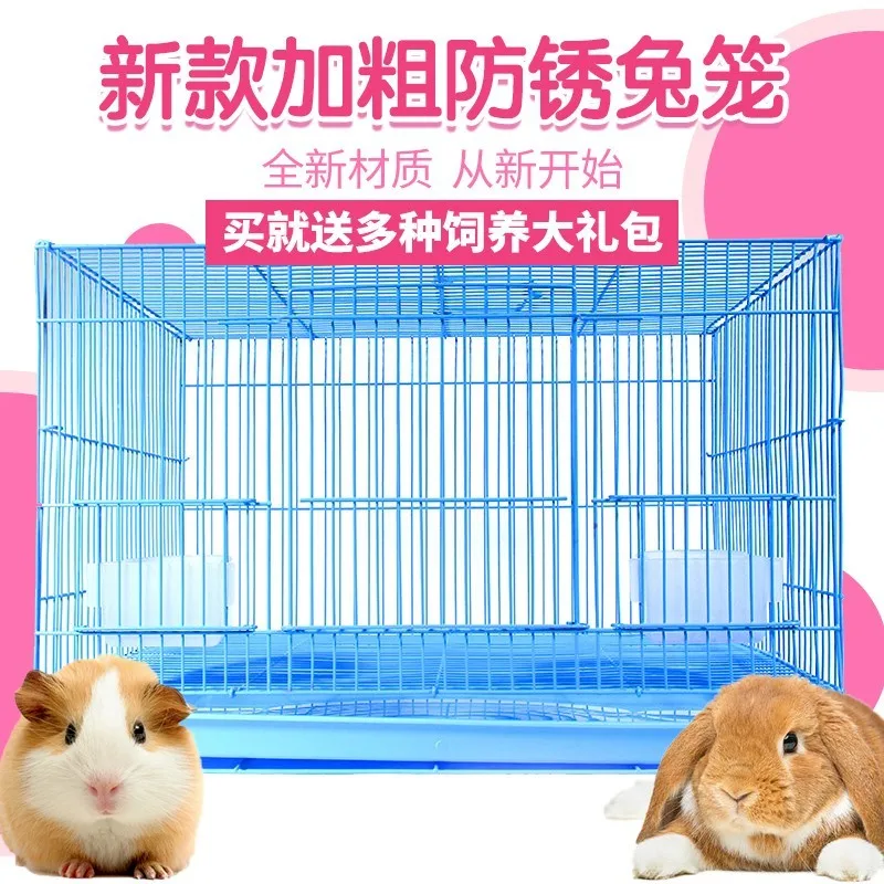 Клетка для кроликов автоматически очищает очень большие предметы размножения в