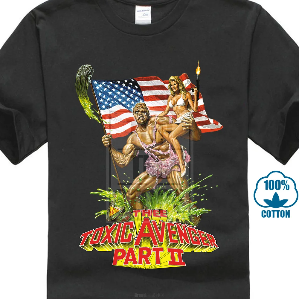 Мужская футболка с постером фильма токсичный Мститель V9 белая Dtg все размеры S 4xl
