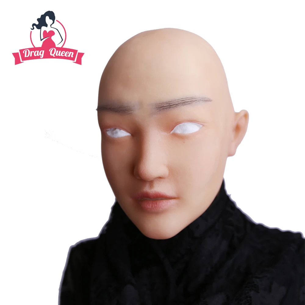 Реалистичные силиконовые маски для косплея на Хэллоуин мужчин Трансвестит