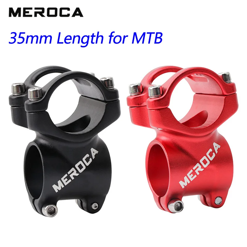 

Велосипедный стержень Meroca, длина 35 мм, легкий алюминий, 28,6 мм, 31,8 мм, горный велосипед, горный, для пересеченной местности DH CX