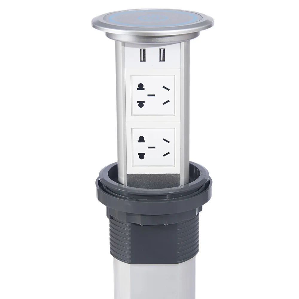 USB-розетка с беспроводной зарядкой для дома и офиса переходник вилкой Стандарта