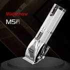 Профессиональная Беспроводная Машинка для стрижки волос, мощный триммер для стрижки, Высококачественная Парикмахерская Машинка для стрижки волос, инструмент для ухода, M5F