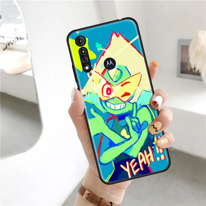 

Aesthetics Cute Cartoon Alien Case for Motorola Moto G8 Play G Power Lite E6s Stylus One Hyper Edge Plus Silicone Phone Coque
