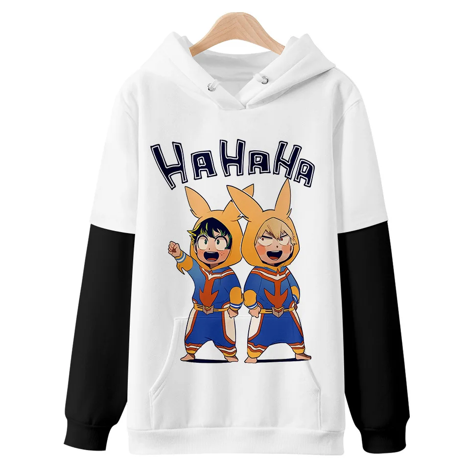 Костюм для косплея аниме Моя геройская Академия Deku Повседневная Толстовка с